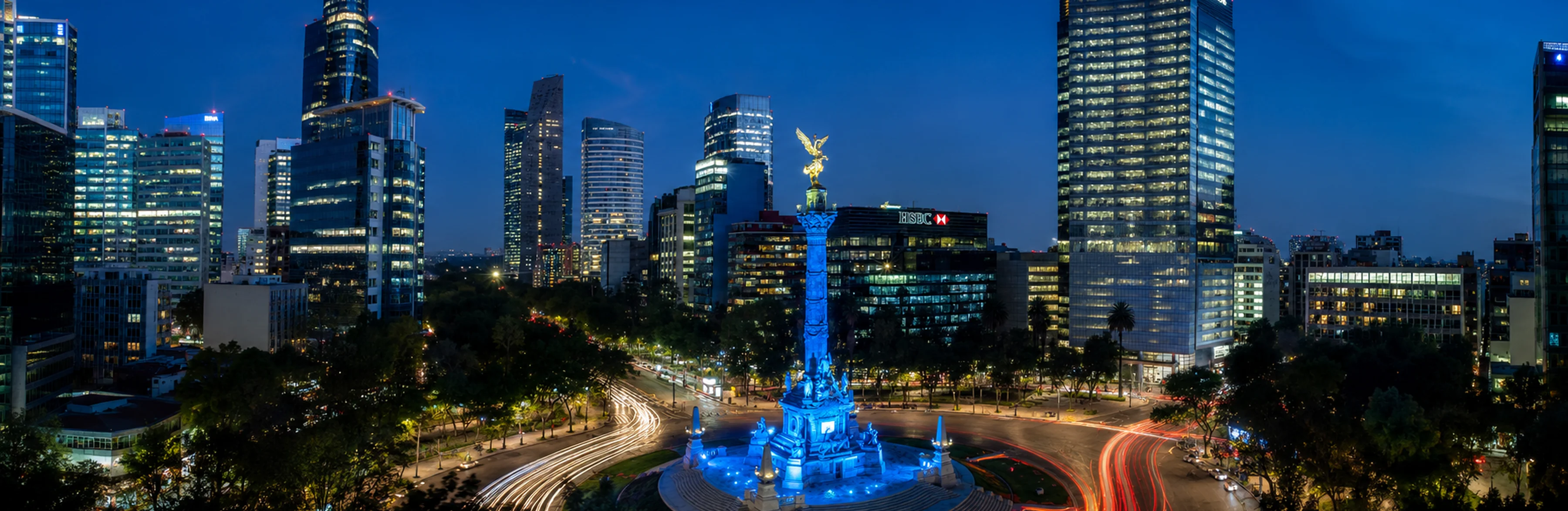 Ciudad de México de noche
