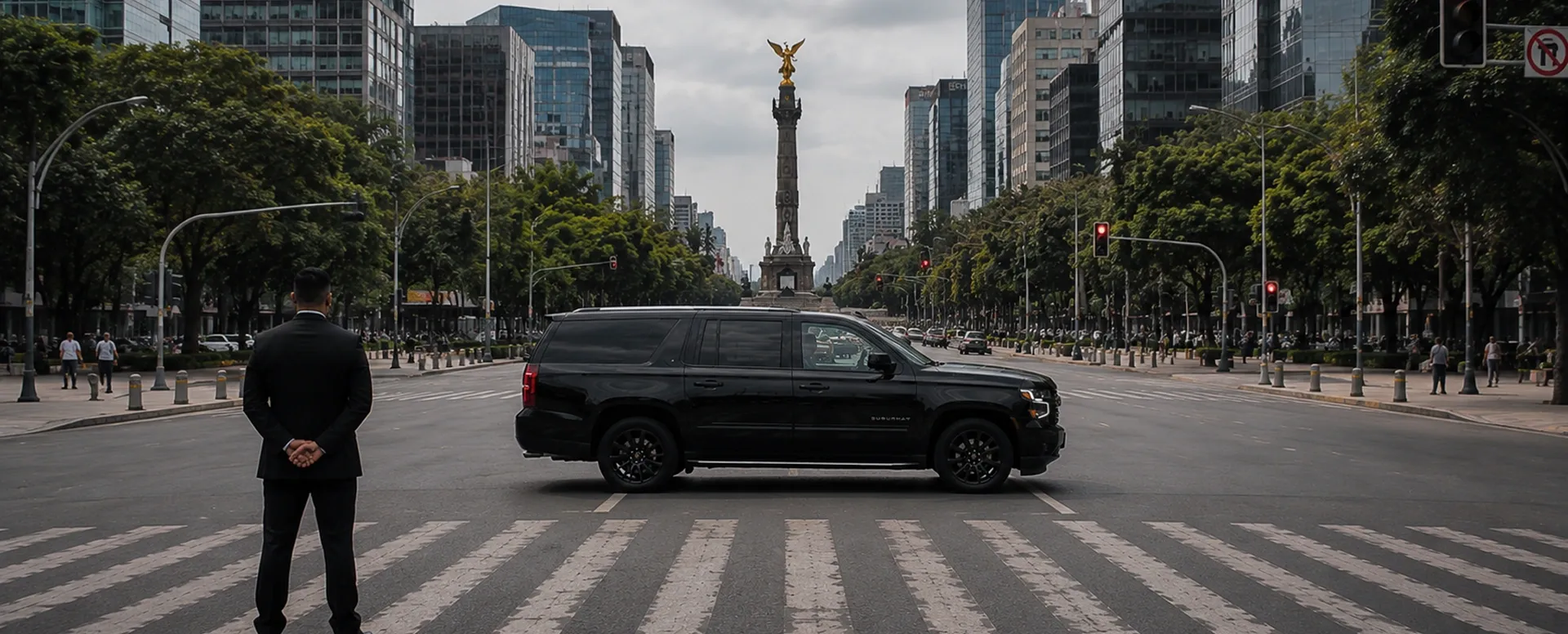 Comparativa entre auto blindado y servicio de escoltas para seguridad ejecutiv