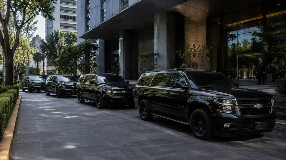 hofer ejecutivo certificado en vehículo blindado SUV en Ciudad de México